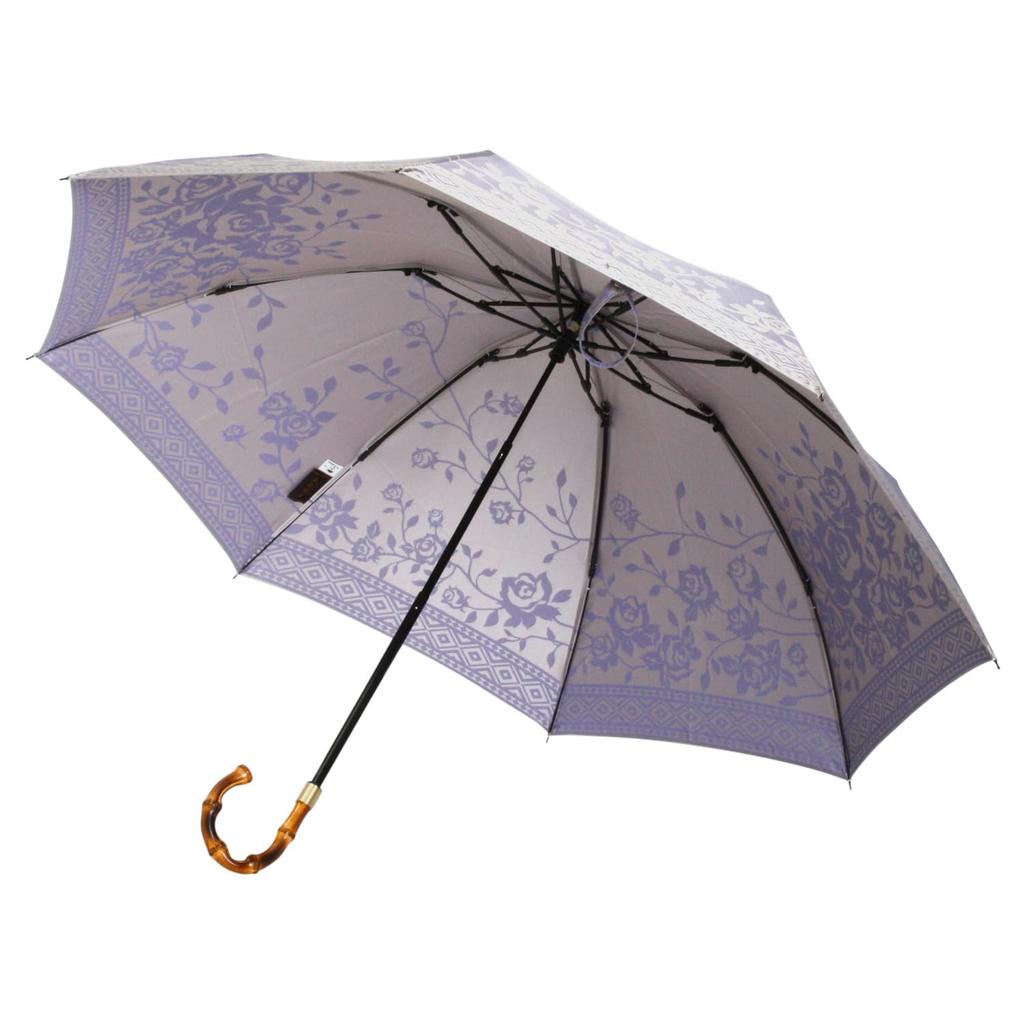Makita Shoten Folding Sun Rain For Sun and UV Royal Purple Umbrella, Umbrella, Umbrella, Rain, Lightweight, Protection, Foldable, KIRIE, Women's,