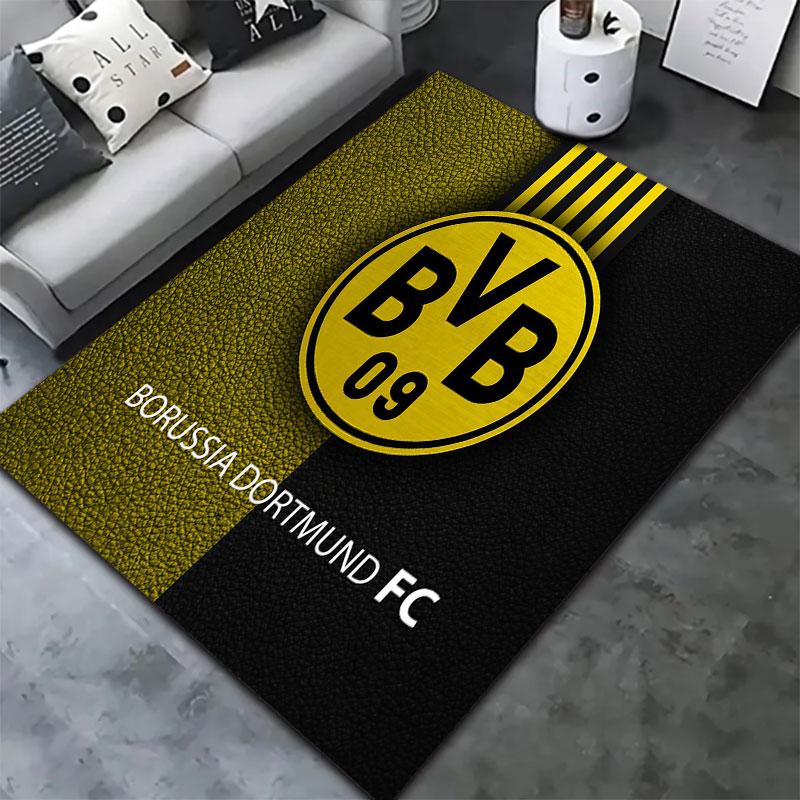 Borussia Carpet Rug for Living Room Bedroom Home Sofa Decoration,Kids play Non-slip Floor Mat
