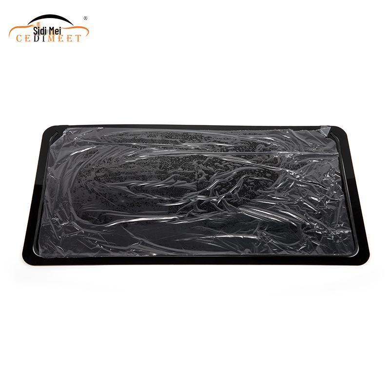 Déflecteur de Toit Ouvrant Universel en Caoutchouc pour Voiture 80x40CM