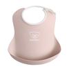 BabyBjorn Baby Powder One Size Fits Adjustable Design for Less Burden Bib, Pink, All, Neck, Ultra-Lightweight
