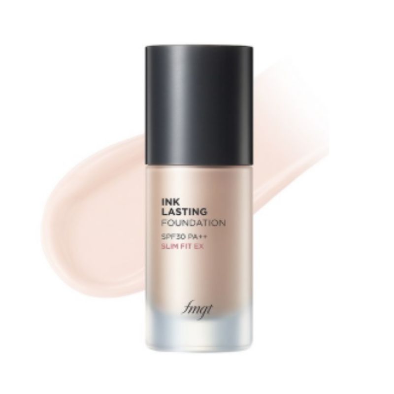 

THE FACE SHOP Тональная основа Ink Lasting Foundation Slim Fit EX 30мл Стойкая легкая тональная основа V103 Pure Beige