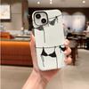 Chic Line Art Bikini Clothesline Summer Sketch Doodle Film Aesthetic Protective Shockproof Bumper Case Cover For iPhone 14 15 16 Pro Max Plus