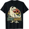 Daddysaurus T Rex Dinosaur Daddy Saurus Family Matching T-Shirt