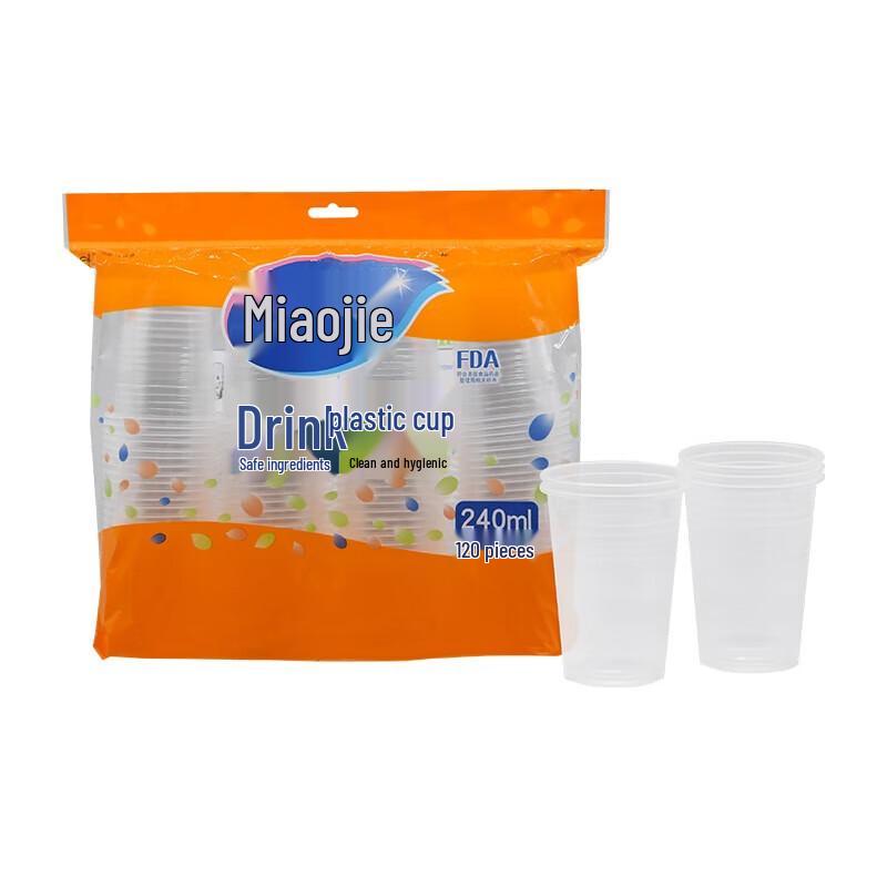 MIAOJIE Disposable Plastic Cups
