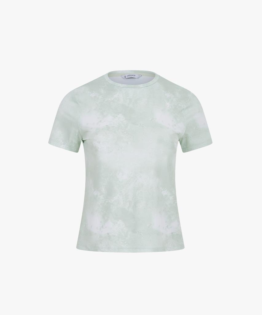 SPYDER Women'S Pro Web Training Tie-Dye Print Short Sleeve T-Shirt Splmcnrs252Wmnt