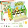 Kit Educativo Serra Sperimentale Mini Giardino Fiori Veri da Coltivare