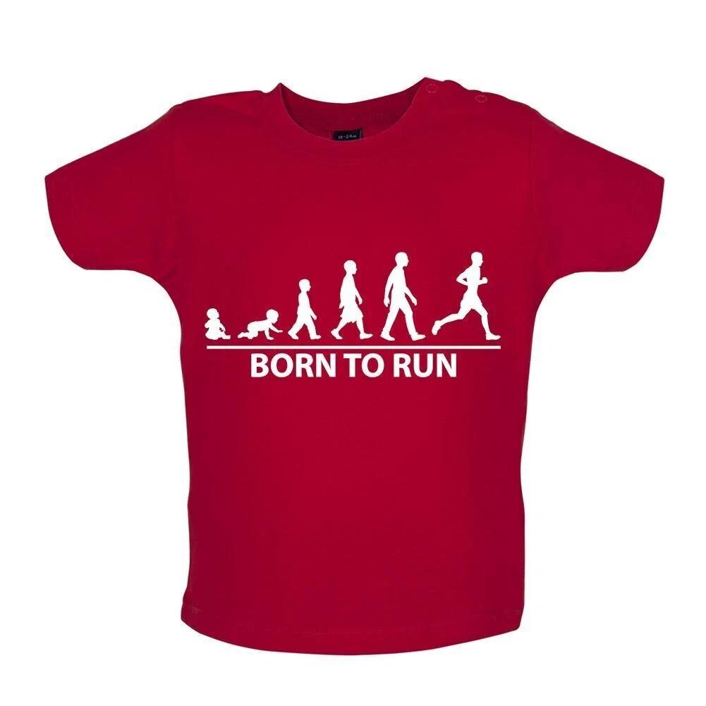

Born To Run - T-Shirt / Body - Corridore Corsa Jogging Marathon Gara 5K 10K 130