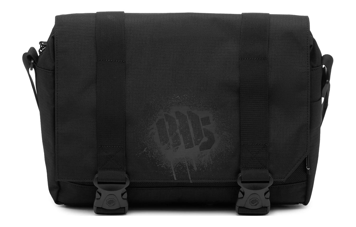 Li Ning Polyester Sports Bag, Shoulder Bag, Crossbody Bag Unisex Black ABSU115-1