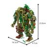 Gobricks MOC Malveled Man-Thing Ted Bausteine Filme Werwolf DIY Modell Stein Humanoide Mutante Sumpfmonster Spielzeug Geschenk