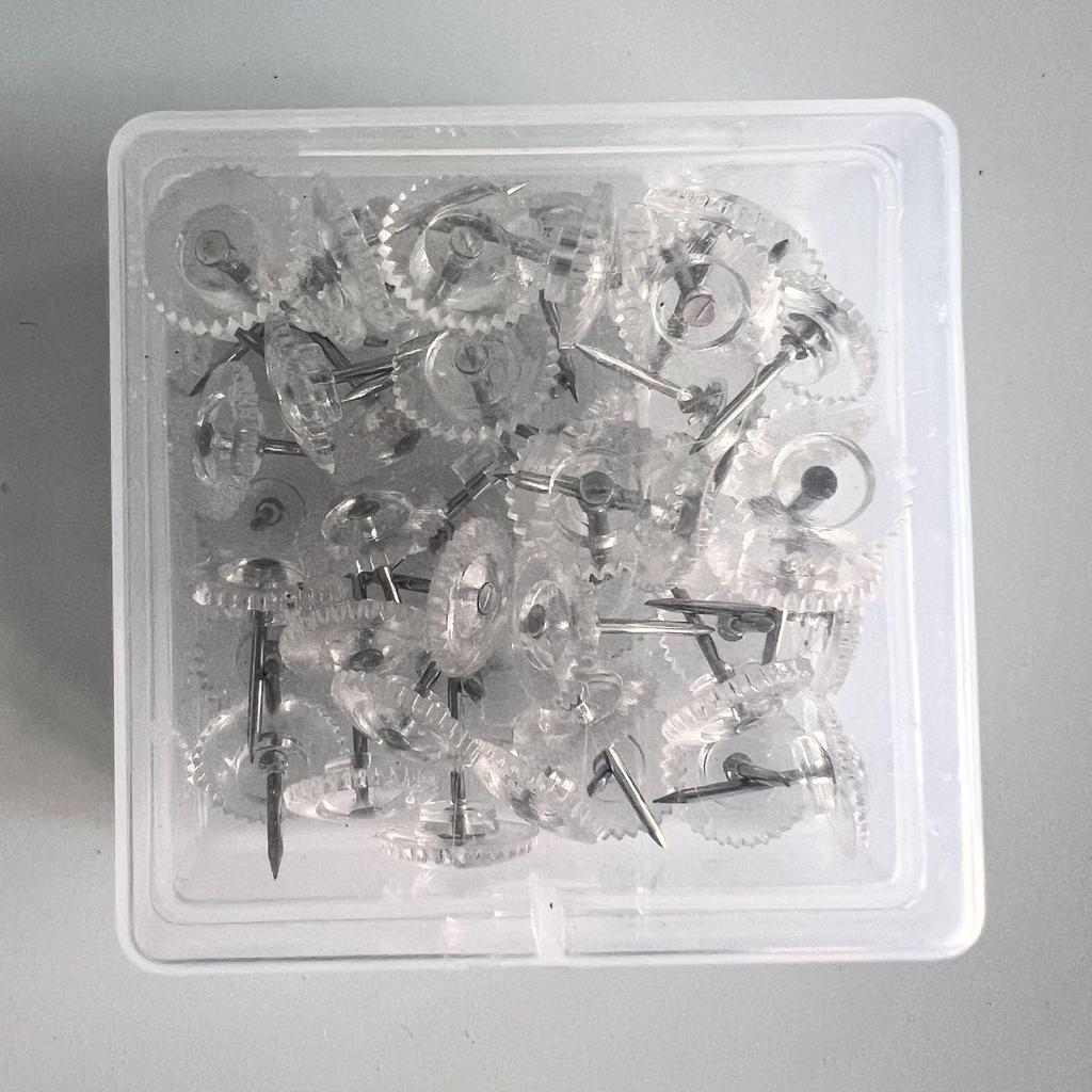 Sewing Patchwork Tools: Plum Blossom Flower Pattern Positioning Pins, 50pcs or 100pcs per Box