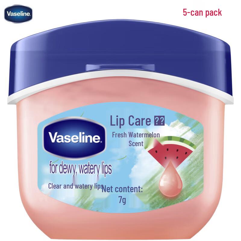 Vaseline Classic Fresh Watermelon Lip Balm 5-Pack