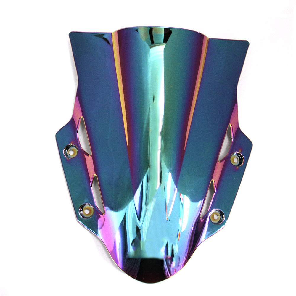 Dclcrb Motorcycle Windscreen for Suzuki GSX250R 2017 (Black)