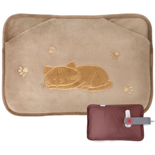 MOOLOTY Rechargeable Hot Water Bottle [Extra Large & PSE Certified] 37x25x5cm, Eco-Friendly Pocket Design, Keeps Warm for 4-15 Hours, Energy-Saving, I