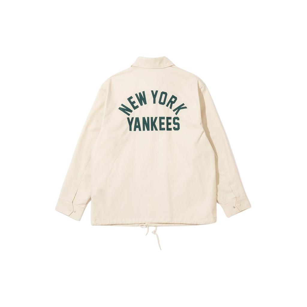 New Era X MLB SS24 Coach New York Yankees Jacket Ivory 14179174