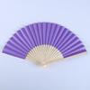 Handheld Fan Blank Folding Fan DIY Wedding Decoration Bamboo Hand Held Fan Craft