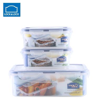 Lock&Lock 3-Piece Plastic Food Storage Set
