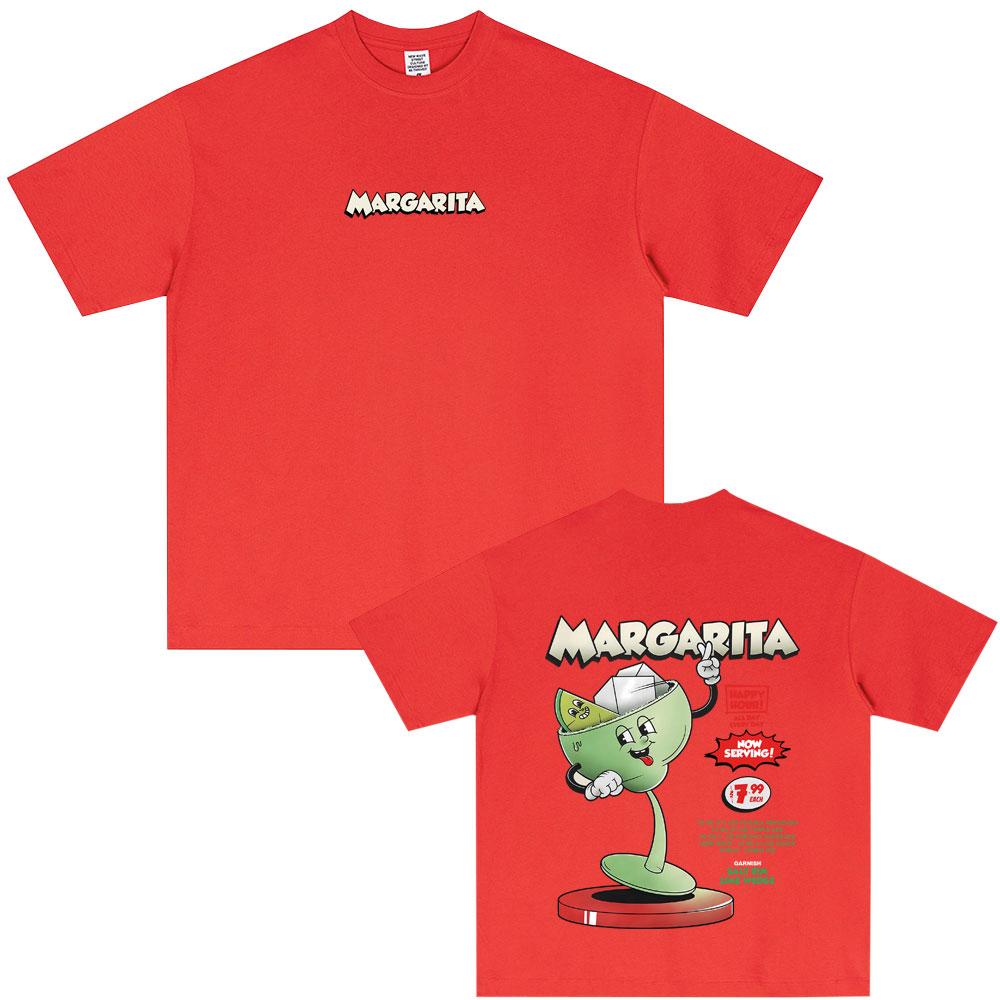 

Margarita Cocktail Funny Meme Tshirt Unisex Women Cartoon Casual Vintage Tshirts Unisexs High Quality Cotton Short Sleeve T Shirts S