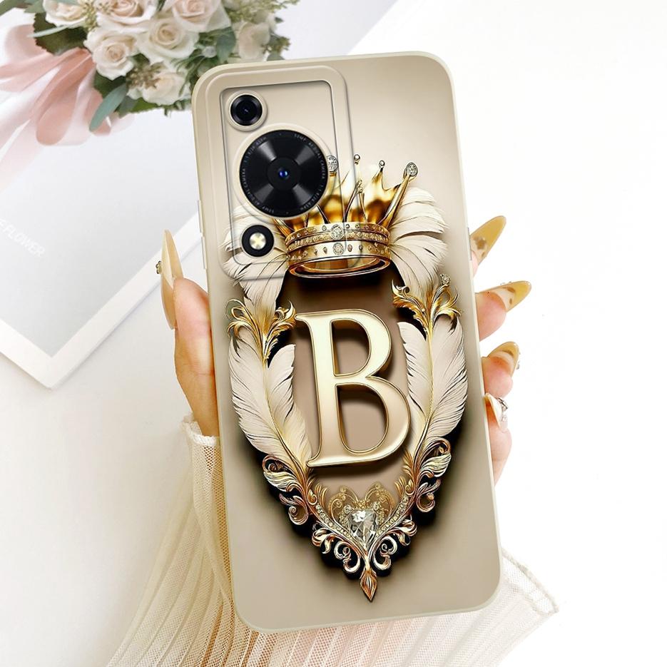 For Huawei Nova Y72 Case MGA-LX3 Cute Fashion Letters Cover Soft Silicone Phone Case For Huawei Nova Y72s NovaY72 s Fundas Coque
