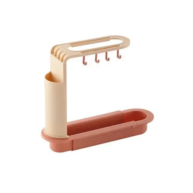 Sink Drain Rack Storage Basket Kitchen Gadgets Telescopic Sink Shelf Kitchen Accessories Tool Sinks Organizer Soap Sponge Holder