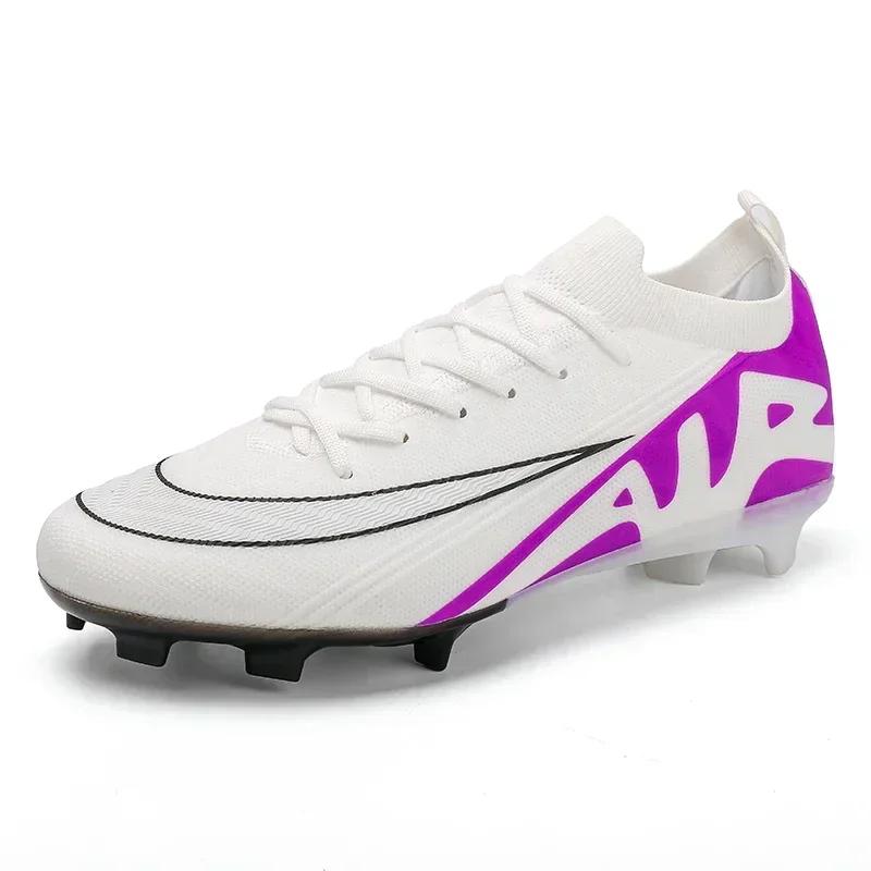 

Football Boots Male Training Sport Non-Slip Grass Unisex Outdoor Soccer Shoes for Ultralight Sports Shoes Breathable Drop Shipping 35