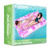 Sloosh-L/XL Inflatable Tanning Pool Lounge Float With Cup Holder, 70"X46"/85″ X 57″ More Large Sun Tan Tub Adult Pool Floats Raft Summervibes