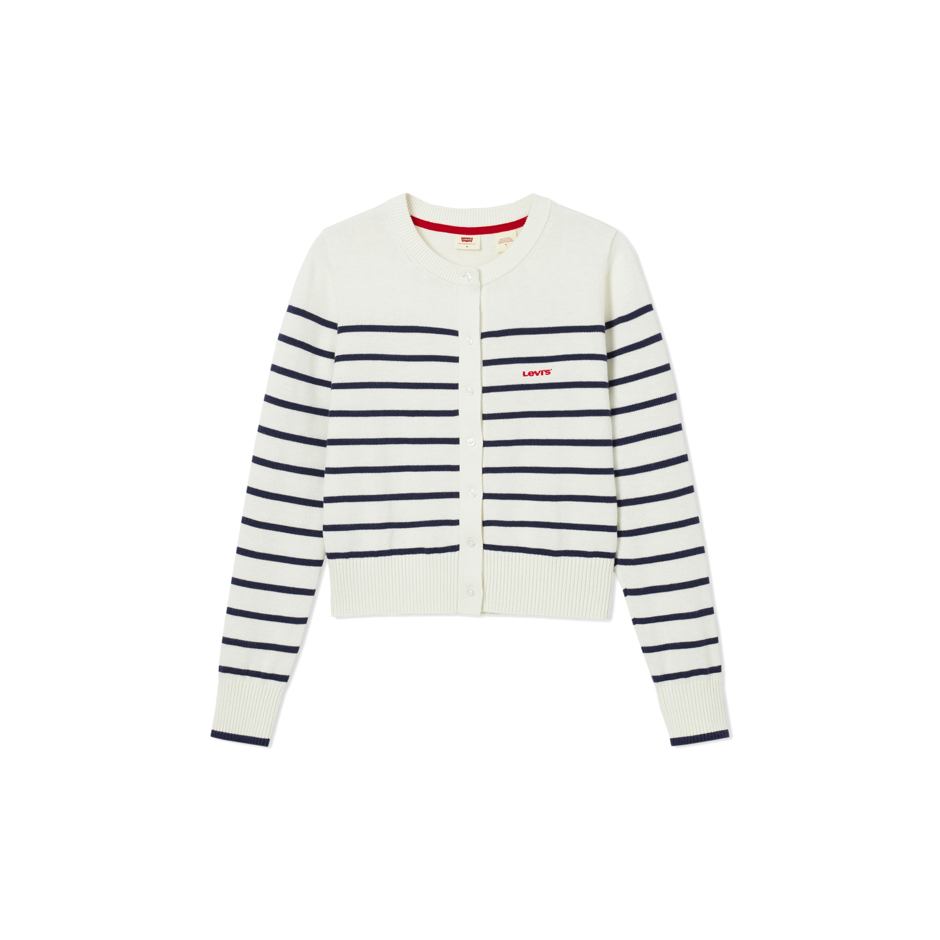 

Levis Simple Design Comfortable Fabric Classic Style Fashionable Striped Cardigan Women Cardigans 0051K-0000 XS