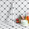 40cm Classic Oblique Case Kitchen Oil Fume Sticker Toilet Waterproof Mildew Proof Self-adhesive Wallpaper Home Decoration Wall
