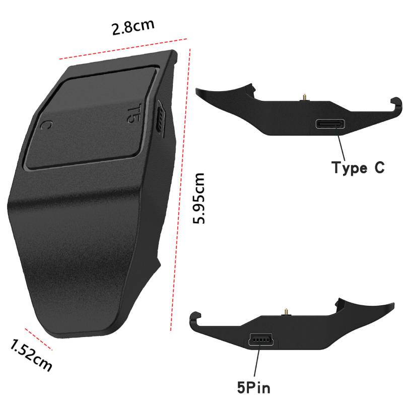 

For Garmin TT15 TT10 G TT15x TT25 Pet Collar Charger Charging Cable Portable Adapter Convert Reusable Dog Collar Charging Dock