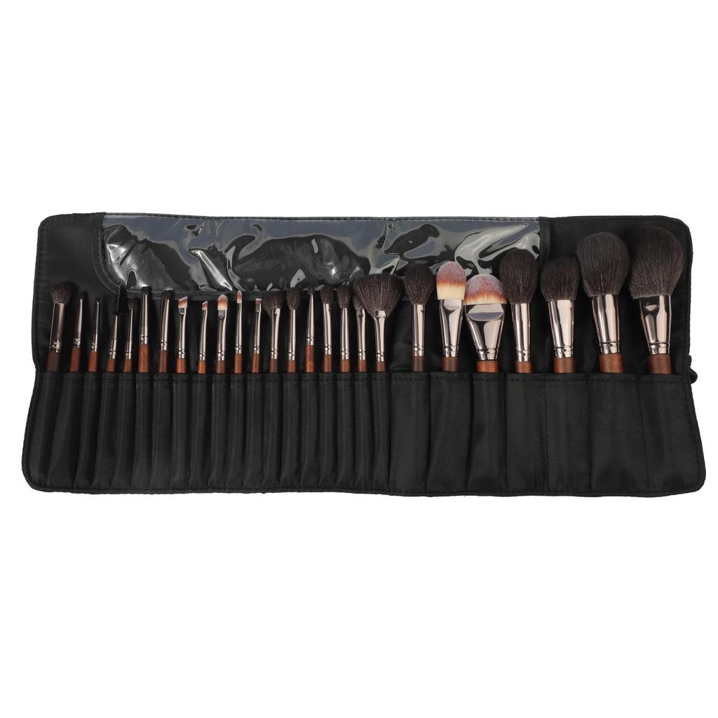 26-Piece Professional Makeup Brush Set: High-End Brushes for Loose Powder, Blush, and Foundation.