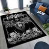 Five Elements Pentacle Double Moons Rectangular Rug Soft Texture Nonslip Carpet For Kids Bedroom Play Area Home Party Decor Holiday Gift