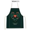 Merry Christmas Tree Socks Gift Letter Printed Cleaning Kitchen Apron Baking Cooking Antifouling Apron Sleeveless Pinafore