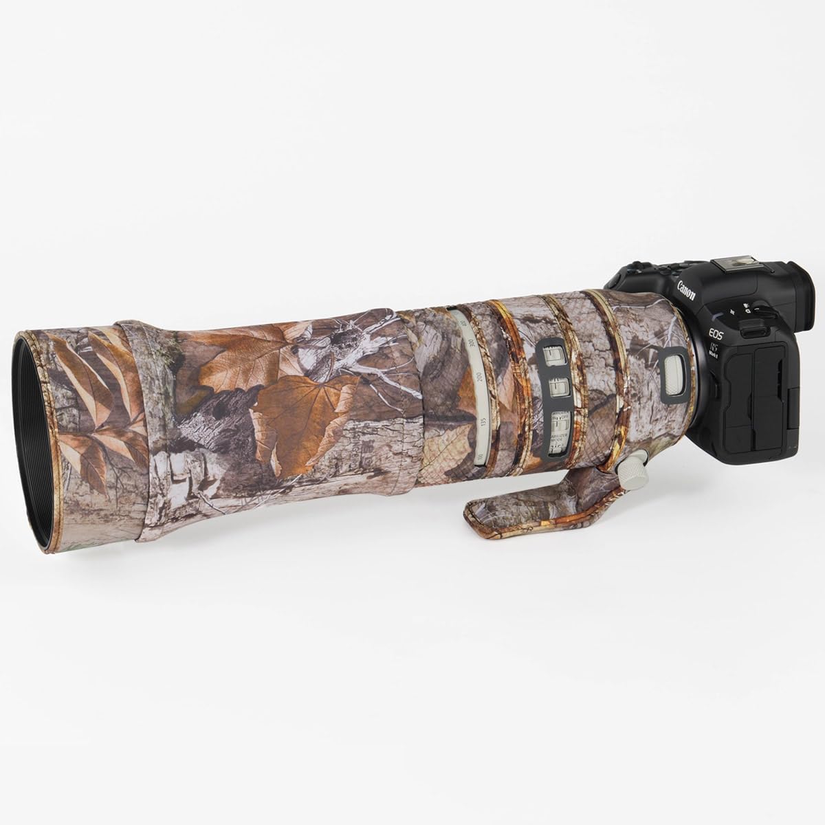 

CHASING BIRDS Camouflage Waterproof Lens Coat for Canon RF L IS USM Rainproof Lens Protector 100-500mm F4.5-7.1 Lens, (Forest)