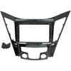 Car Radio Fascia Panel 9 INCH Car Audio Frame GPS Navigation Fascia Panel Car DVD Plastic Frame Fascia is Suitable/Fit for Hyundai Sonata 2011-2014