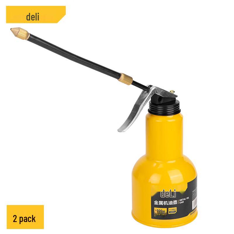 Deli Metal Oil Can 2-Pack 500ml