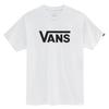 VANS Men's T-Shirt, 100% Cotton, Crew Neck, Dance, Skateboarding, Streetwear, Casual, White X Black, Size M [Parallel Import]
