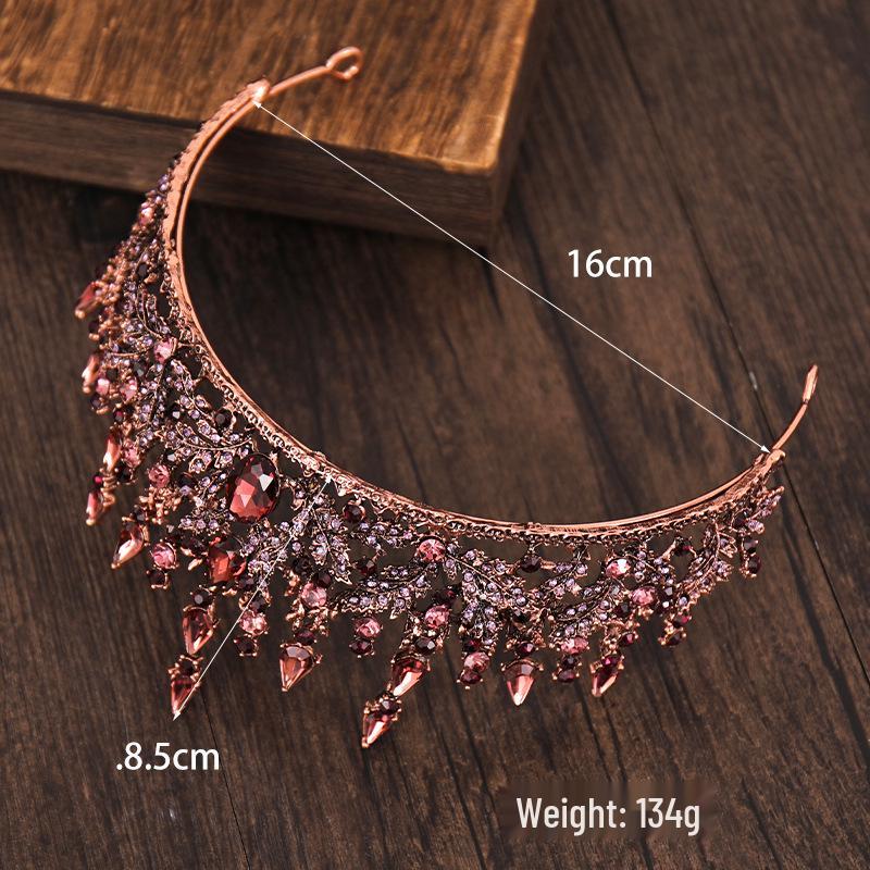 

Свадебная Корона в стиле барокко: Европейское и американское свадебное украшение для головы принцессы