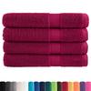 VidaXL Serviettes de Qualité Supérieure 4 pcs, Serviettes de Douche, Draps de Bain, Serviettes d'Invité de Toilette, 137222