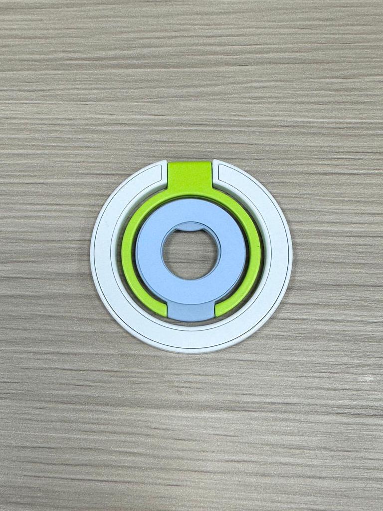 Magnetic Double-Sided Rotating Phone Stand & Finger Ring Holder