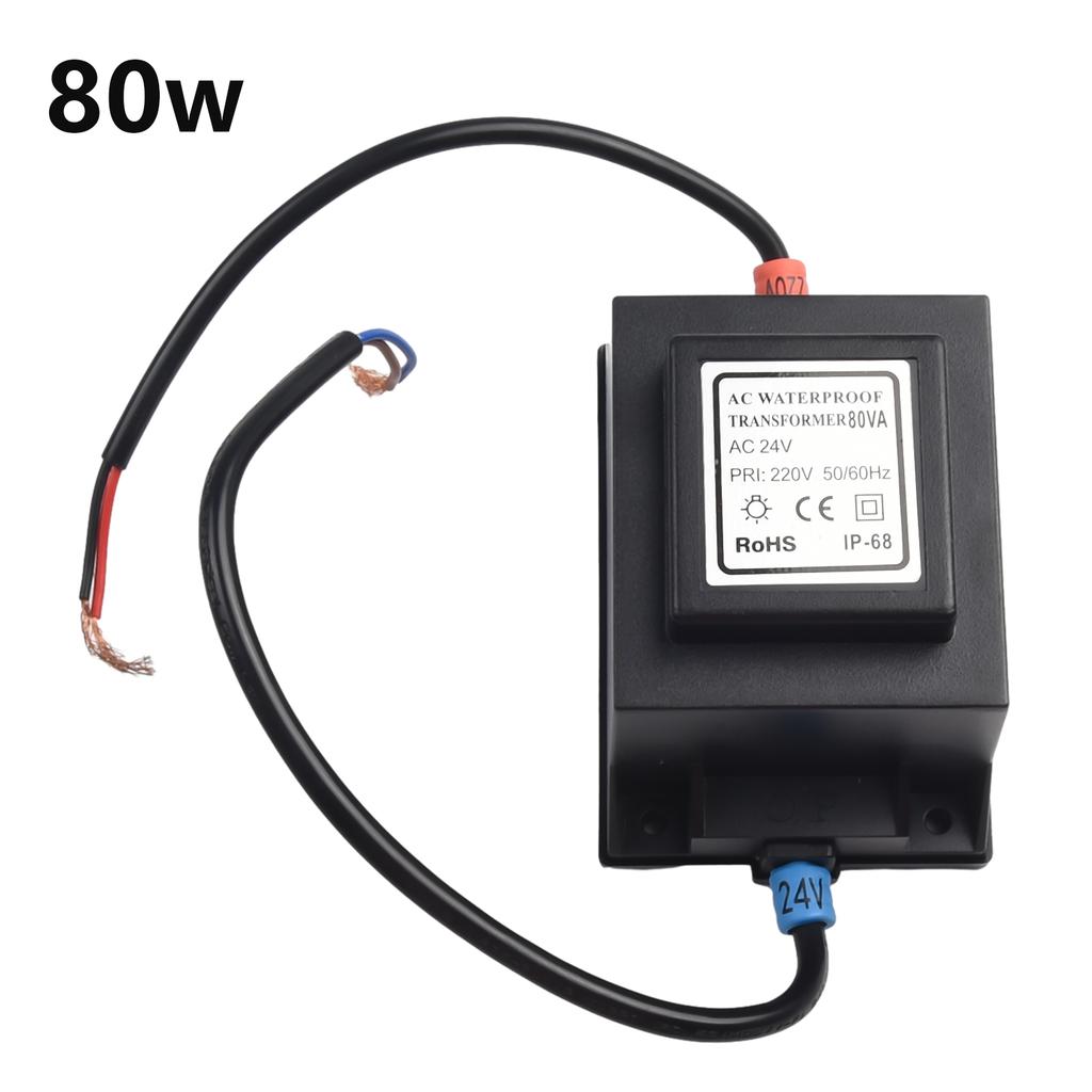 For Outdoor LED Transformer AC 24V Power Supply AC/AC with IP67 Waterproof and Dustproof Features for Safe and Stable Operation