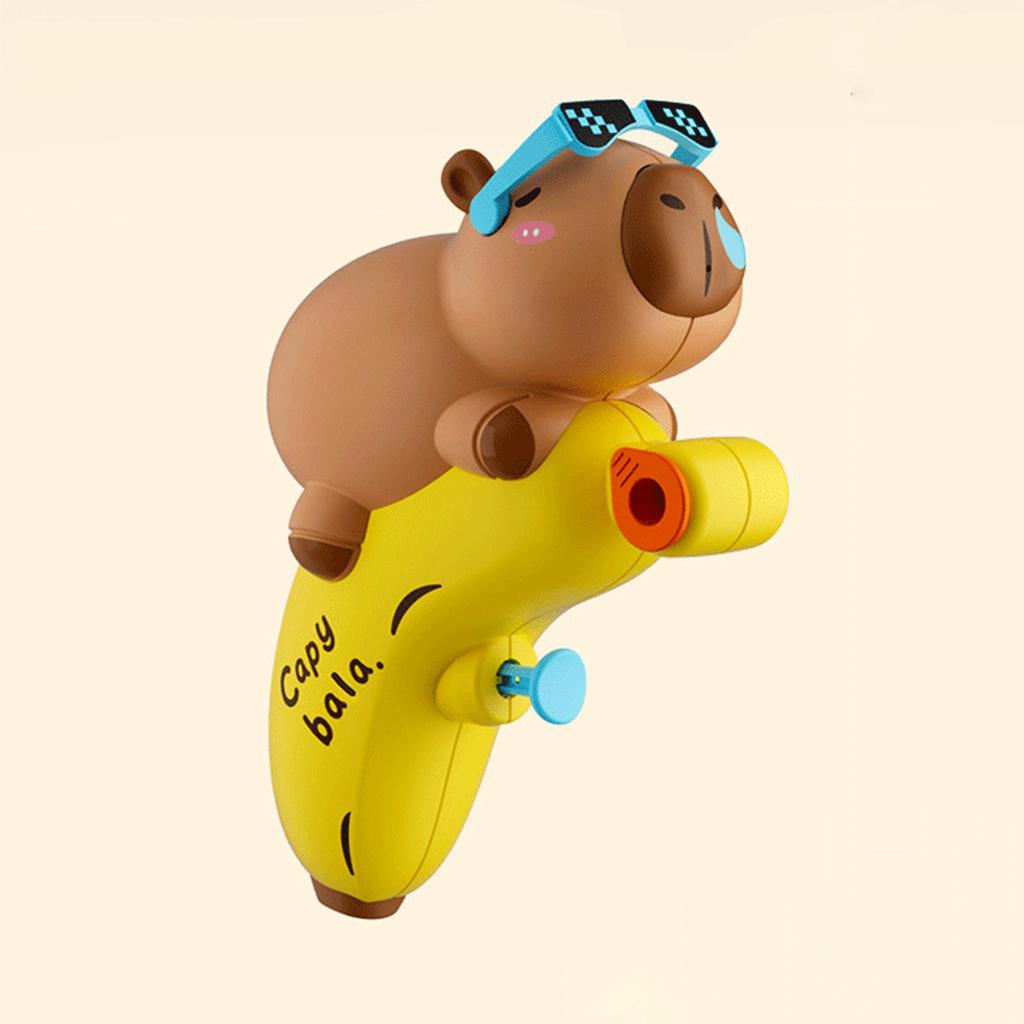 Cute Capybara Water Gun Prank Water Blaster Toy Stress Relief Small Pistol Kids Water Fights Games Summer Beach Outdoor Toy