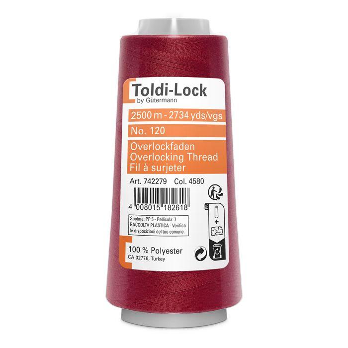 Special Overlock Serger Thread 2500m 100% Polyester - Att 254 - 4580 - Red
