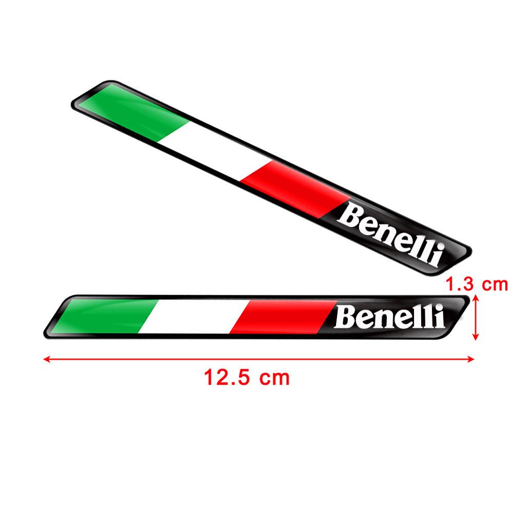 

3D Motorcycle Stickers Reflective Italian Logo Decals Racing Accessories For Benelli imperiale 400 TRK502 BN302 TNT125 300 BJ600
