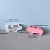 Pig Candlestick Mold Easy To Clean Lucky Pig Candle Holder Animal Home Decor Mold Reusable Silicone Pig Mold For Living Room