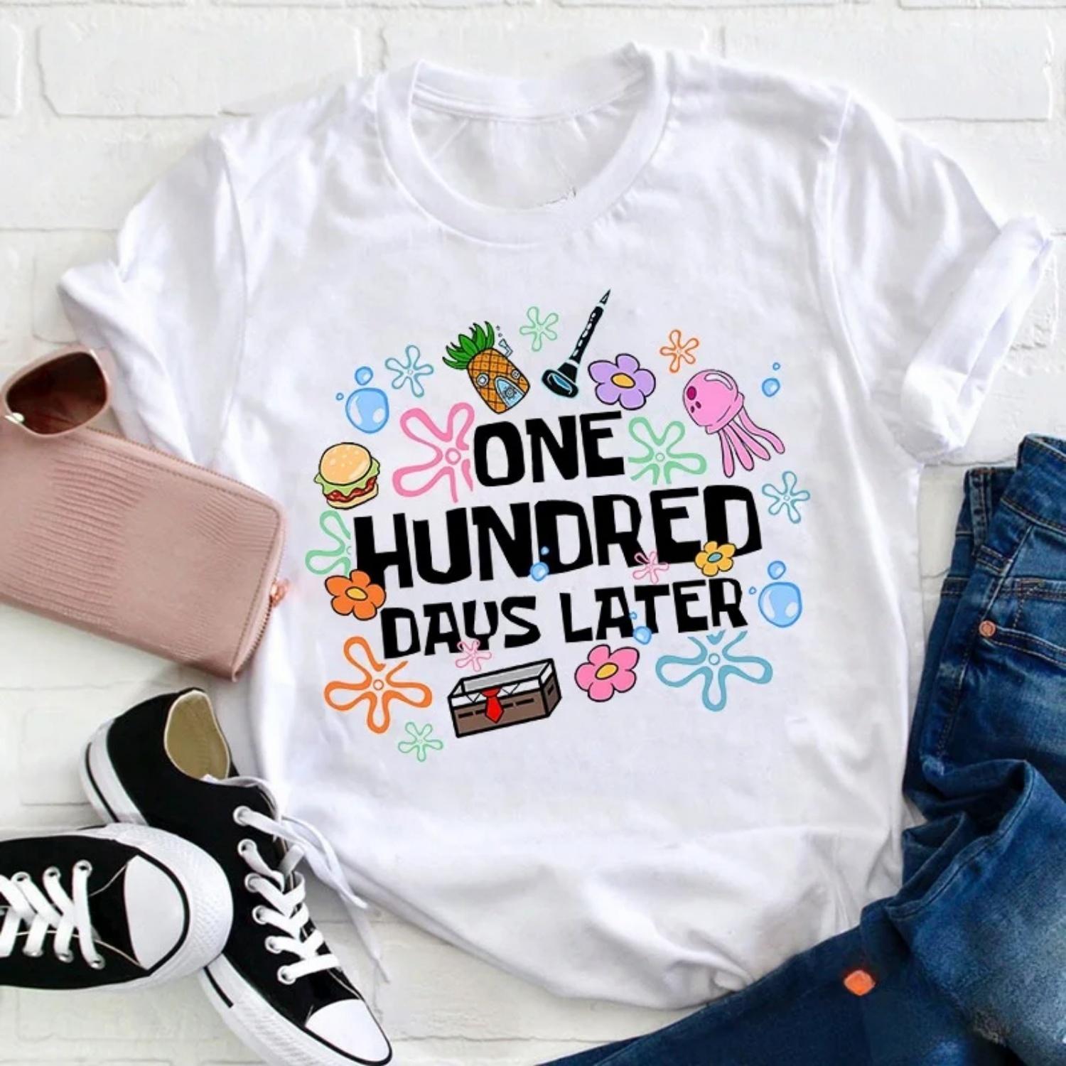 Clothing T-Shirt Trendy Cute 90s Short Sleeved Printed T-Shirt Women s Cartoon Pattern T-Shirt Summer Fashion O-Neck Women s Top S