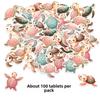 Cartoon Themed Turtle Confetti Birthday Party Desktop Decoration Prop Throwing