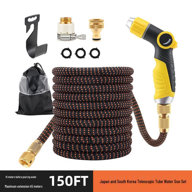 Midsummer Automatic Triple Telescopic Water Hose and Sprinkler for Garden, Agriculture, Household, and Car Washing