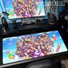 Large Gaming Mouse Pad Umamusume Pretty Derby Lock Edge Rubber Base Desk Mat For Pc Laptop Gamer Esports Accessories Big Carpet