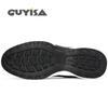GUYISA 2007 Men's Summer Breathable Steel Toe Safety Work Shoes