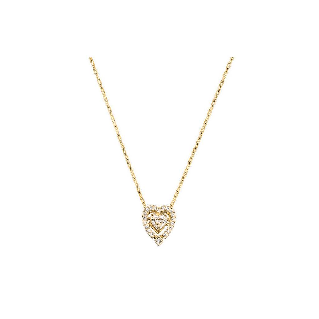 Swarovski Sparkling Dance Heartbeat Crystal Necklace Women Necklace 5284190
