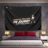 Beautiful Johnnie Walker Bohemian Tapestry, Black and White Vintage Feel, Great Option for Office Waiting Room and Reception with Wow